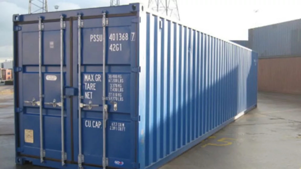 The price of 40 feet tall containers