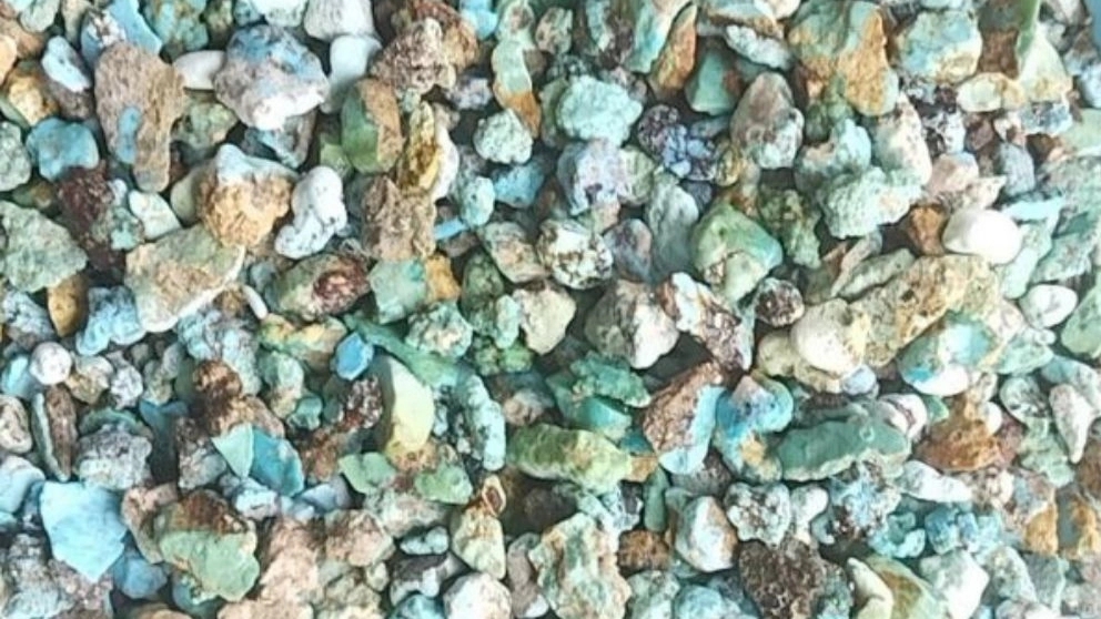 Nishaburi Ajami turquoise stone and Nishaburi tree