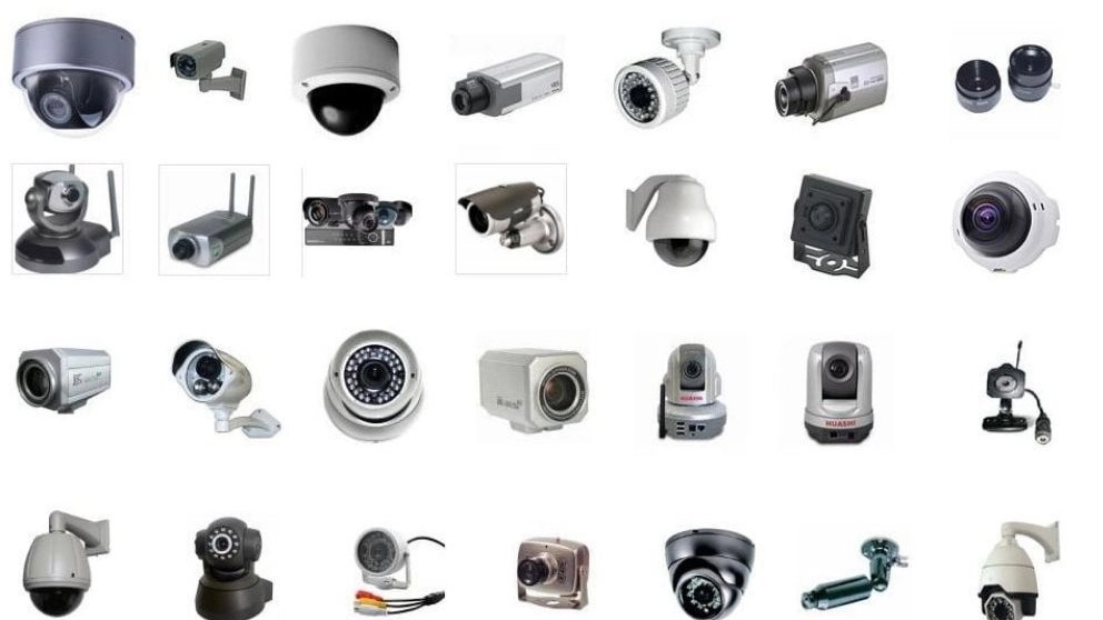 Types of CCTV cameras