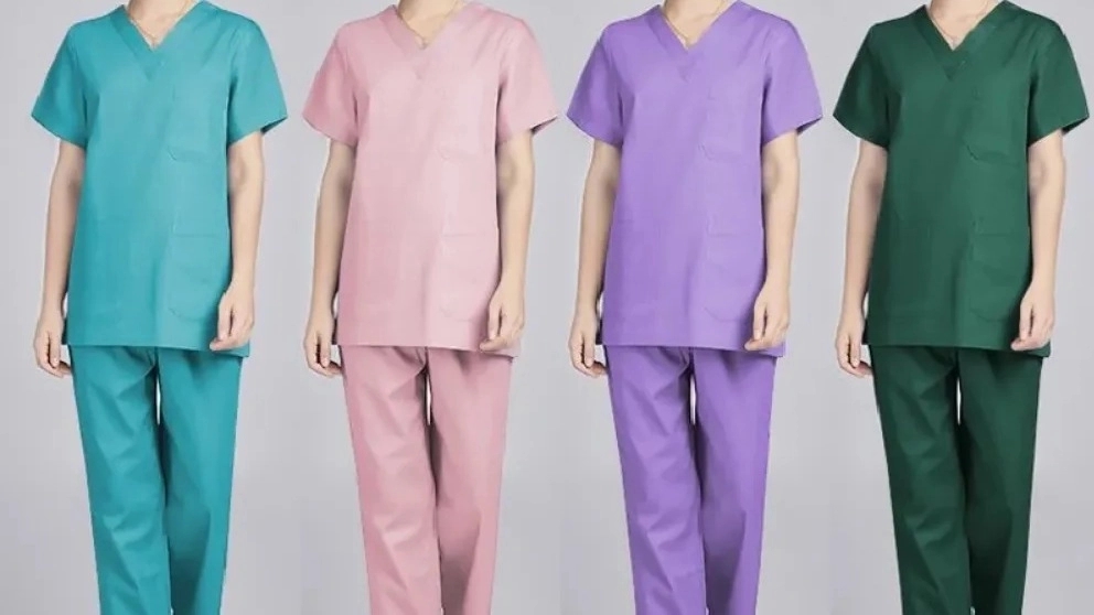 All kinds of hospital clothes