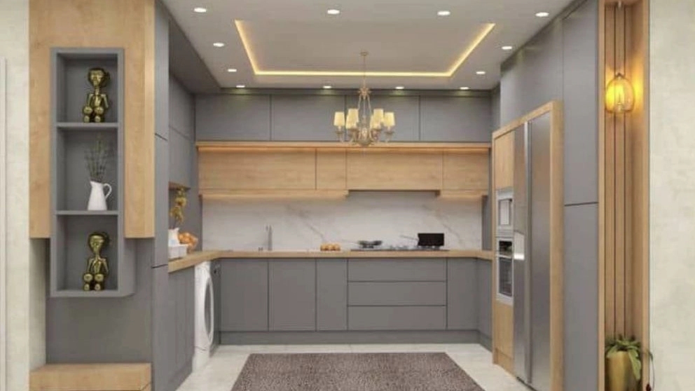Wooden palace cabinet, cabinet production and implementation in Shahin Shahr, Isfahan