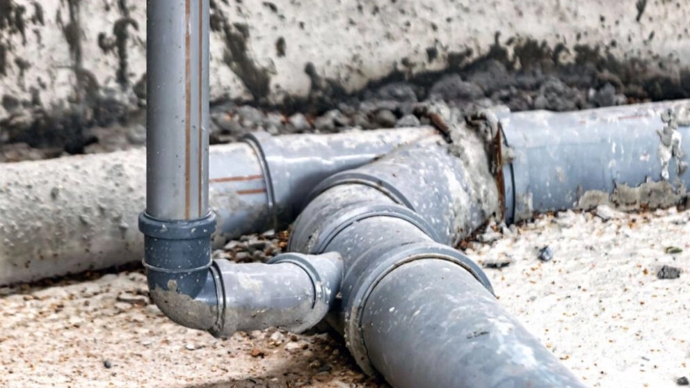 Building sewage components and facilities