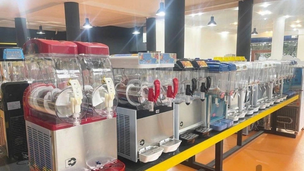 Mustafazade coffee shop equipment in Tehran