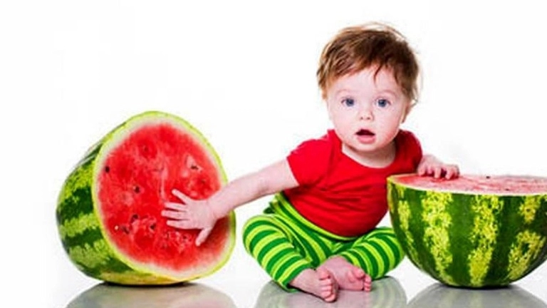 What are the benefits of watermelon for children?