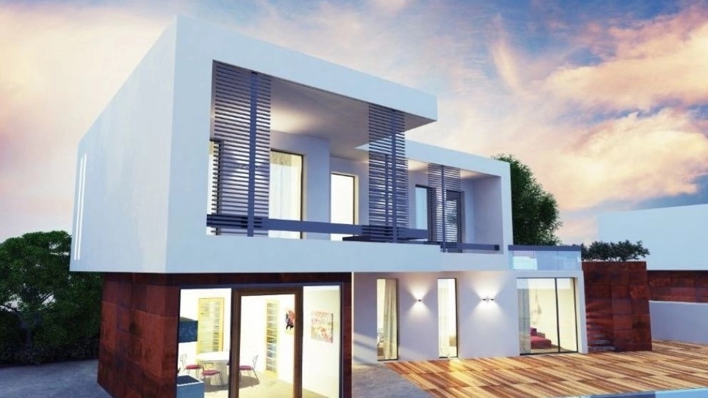 7 important points in the design of the facade of the villa