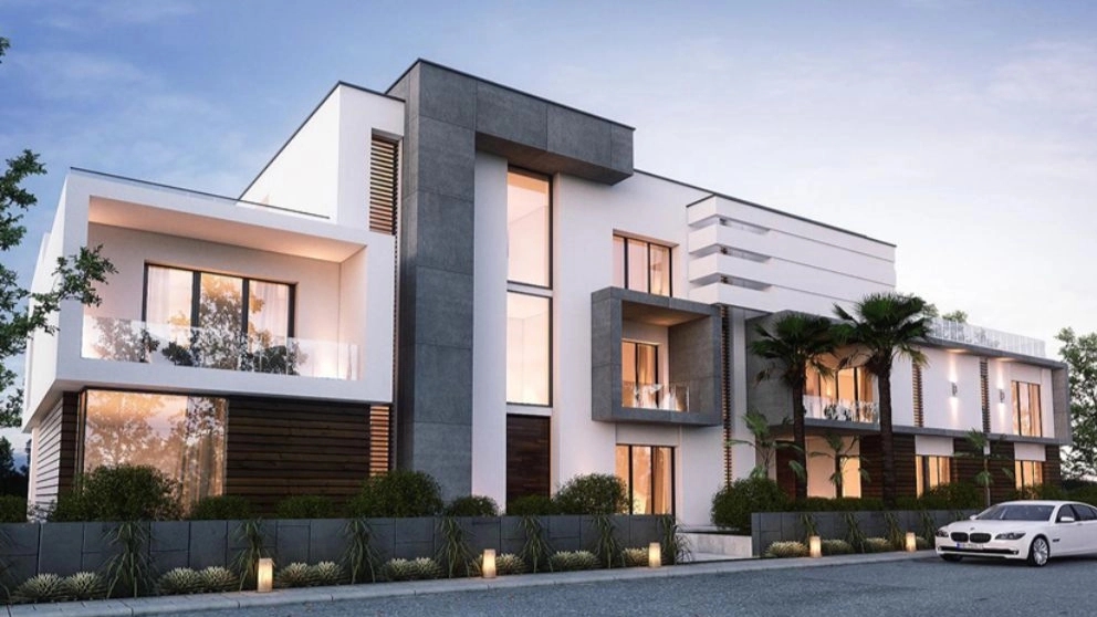 Types of facade decoration