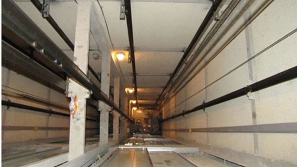What is an elevator shaft?