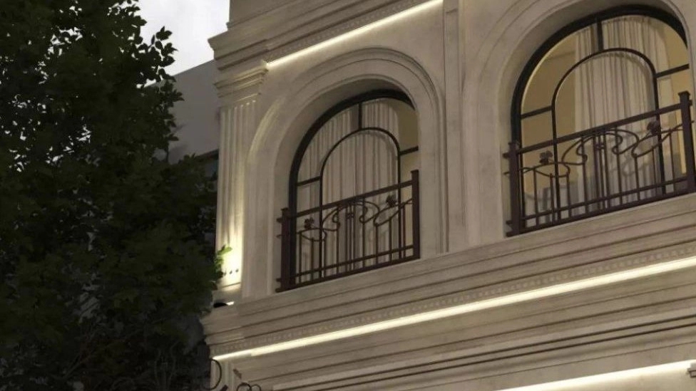 Plus Architect Company, interior design of house renovation facade in Tehran