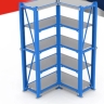 Fekori shelf, sale of all types of second-class industrial storage bolt and nut shelves in Tehran