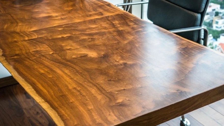 What is a wooden slab?