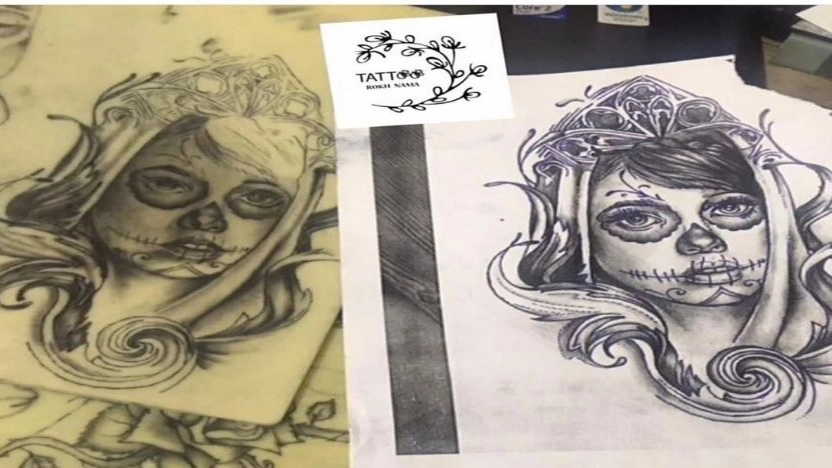 Face tattoo, 3D body and face tattoo training and services in Tehran and Karaj