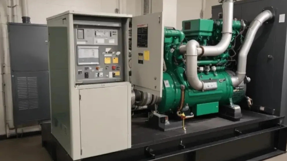 Diesel generator electrical panel