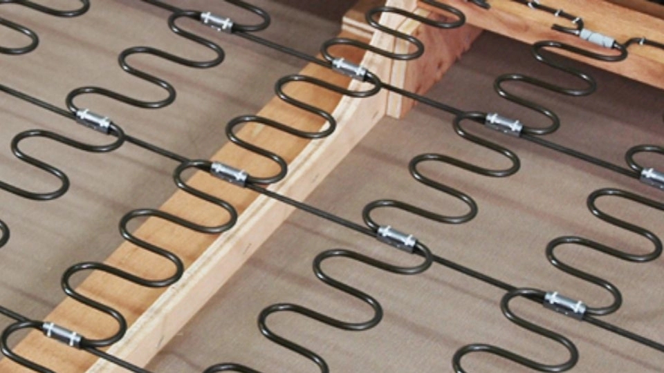 Tension springs and levers