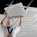 Kenaf Anhari, construction of false ceiling and partition wall in Rasht