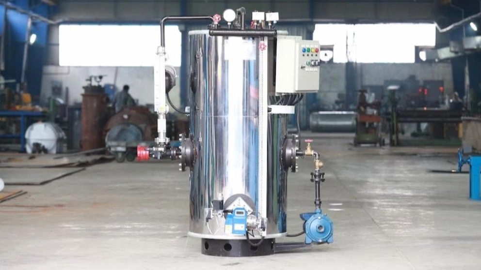 Namjo steam boiler factory in Mashhad