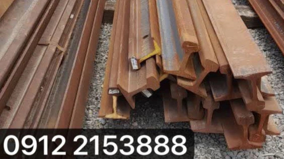 Crane rail, light and heavy rail, R18 rail and S18 rail in Tehran