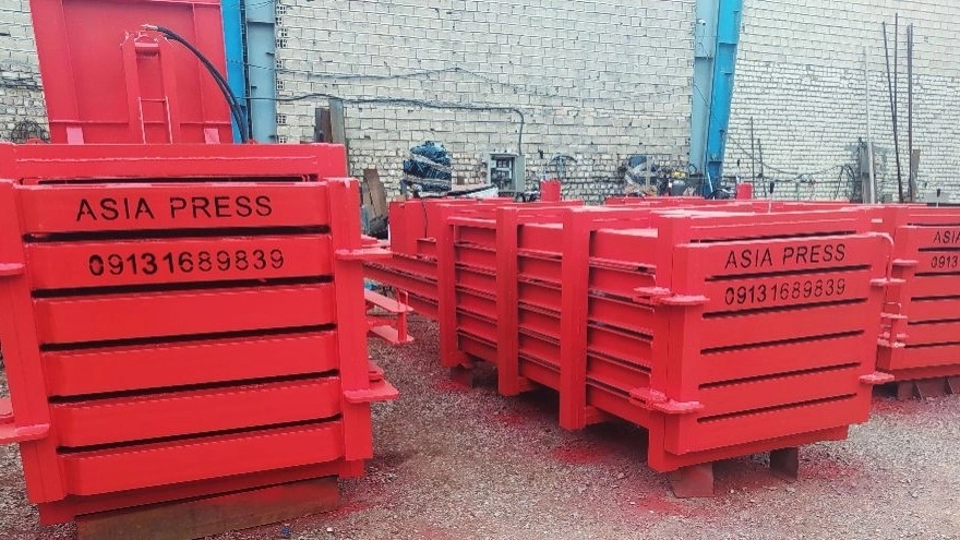 Production of waste press machines