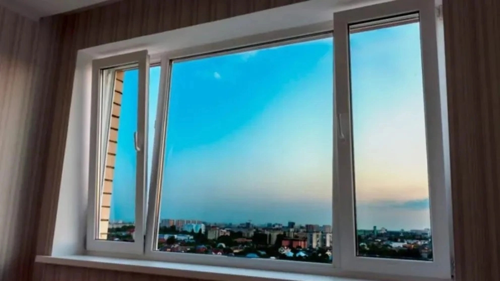 Double-glazed window and its uses