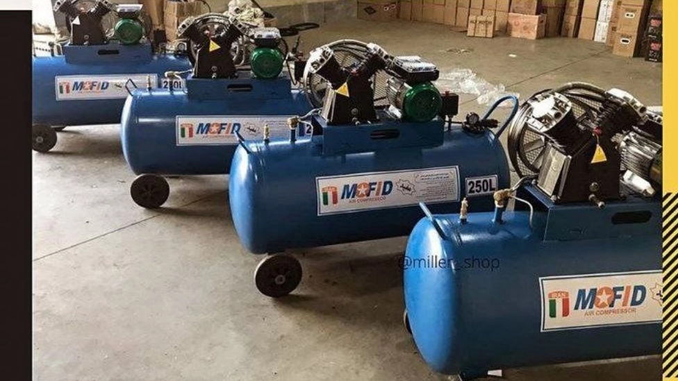 Mofid Compressor Industries, production of compressor parts and accessories in Tehran