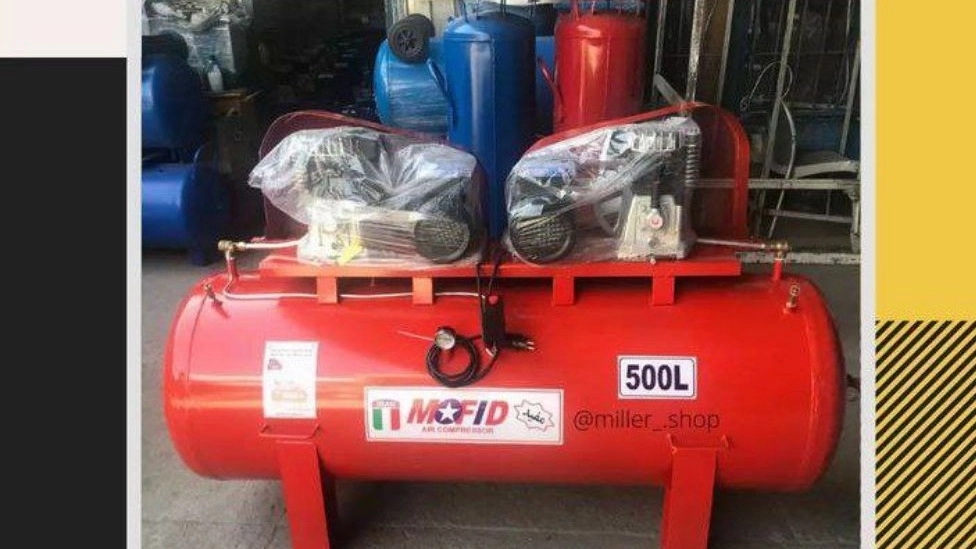 The most important parts of the compressor