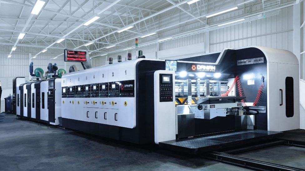 Pansare company, design and manufacture of cardboard and paper converting machines in Karaj