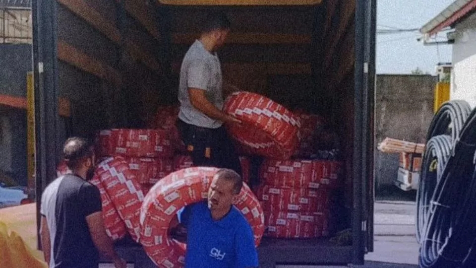 New Pipe and Azin products in Ghasemi Trading
