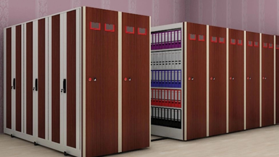 What is the application of the rail file rack?