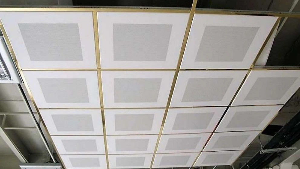 Kamal Niya construction group, implementation of false ceiling and kenaf in Ahvaz