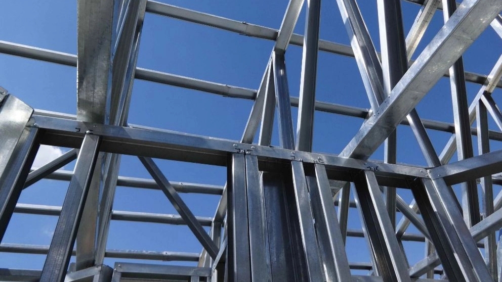 Style Sazan Omid, production of lsf roll cut galvanized sheet structures in Kahrizak, Tehran
