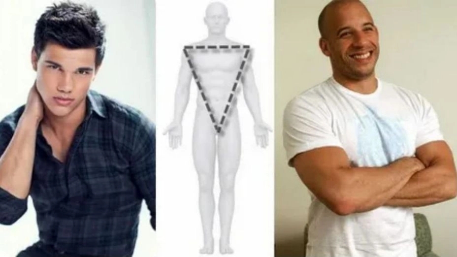 Men's clothing selection guide based on body shape
