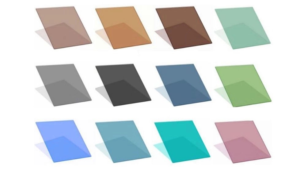 Types of tempered glass in terms of color spectrum