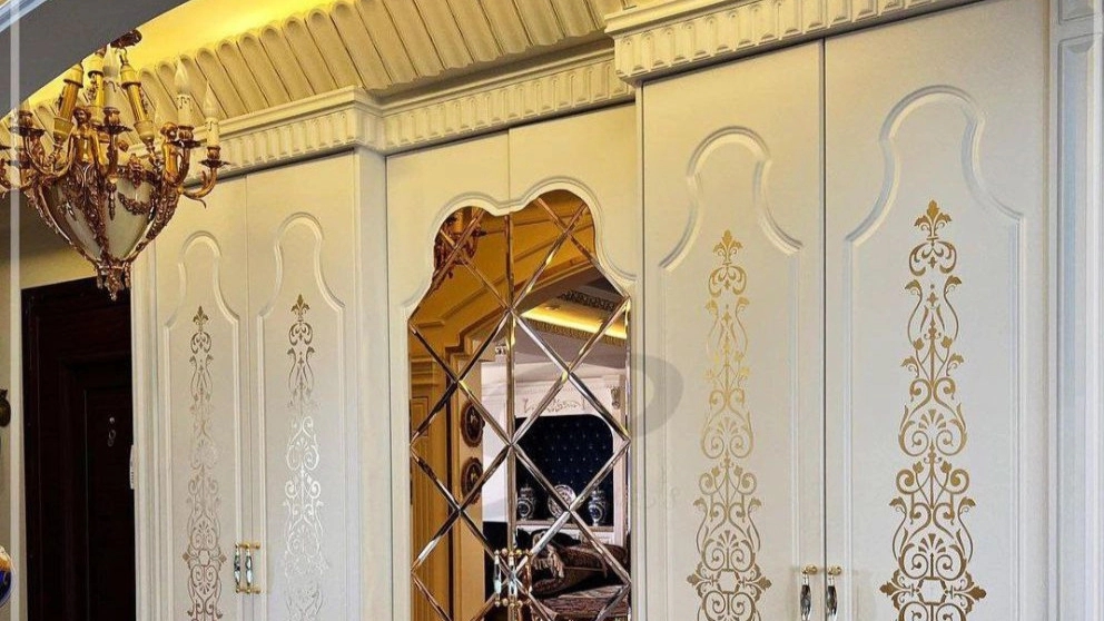 Pir Mohammadi architecture, facade interior design and classical Italian patina execution in Tabriz