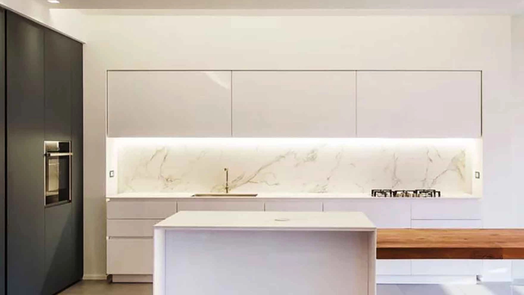 Ali Akbari's interior decoration, marble sheet and ceramic inter-cabinet implementation in Mashhad