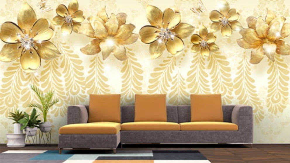 Decorative wallpaper, sale and distribution of wallpaper and 3D posters in Varamin