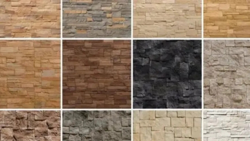 Types of artificial stone