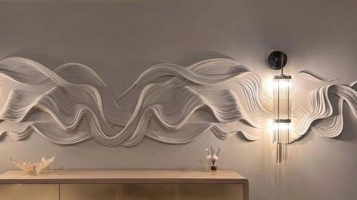 Design by Hamira Islamian, implementation of patina and modern plastering in Amol Mazandaran