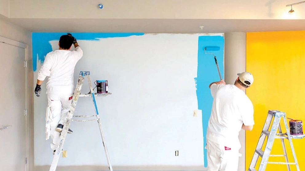 Safarang painting, professional painting of buildings in Isfahan