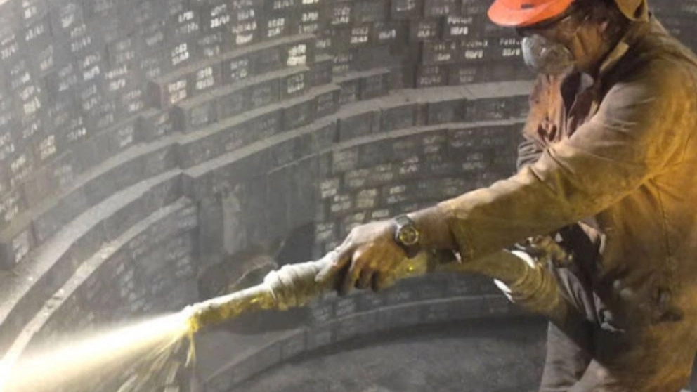 Vandad Nesuz Weis Company, furnaces' refractory work and welding services in Ahvaz