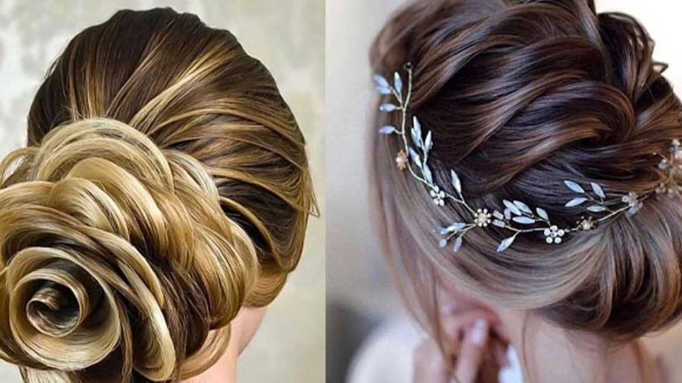 Different types of hair chignon models