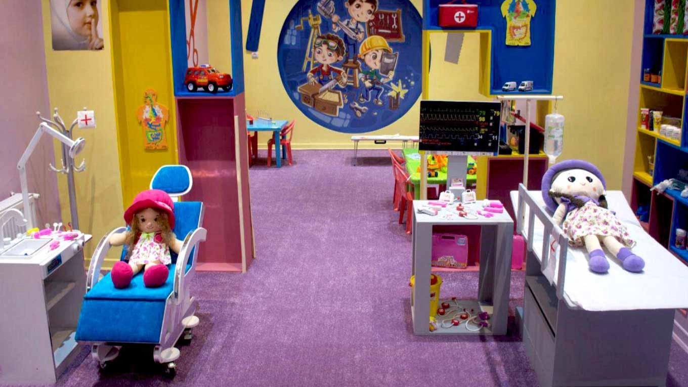 Equipment needed for the playhouse