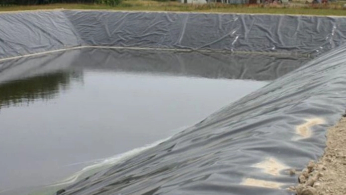 Baspar Tarem agricultural pool, construction of swimming pool and sale of geomembrane insulation in Tarem