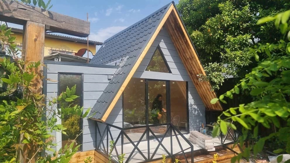 Ista Szazor, construction and sale of wooden and Swiss villas in Sari