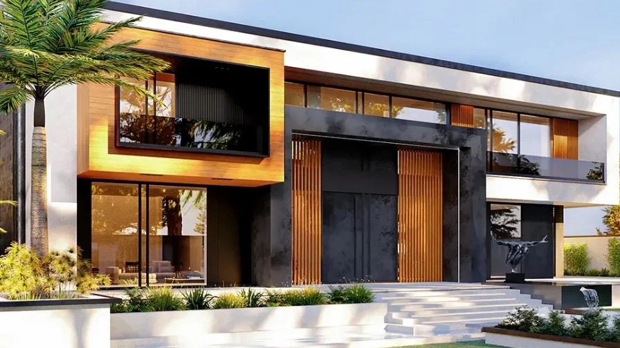 Why is modern villa design popular?