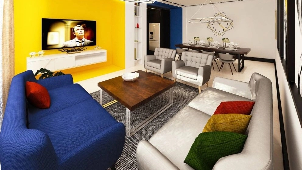 Interior decoration design