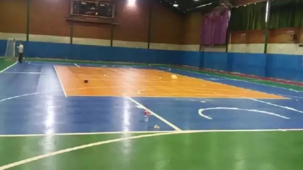 Types of flooring inside the hall