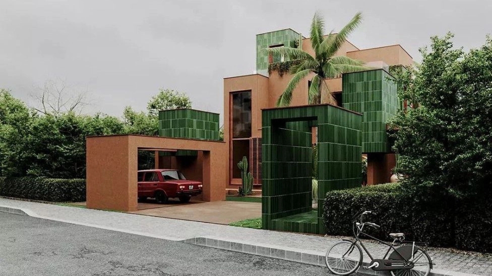Ivan Architecture Office, design and implementation of the facade of the villa construction project in Chalus, Mazandaran