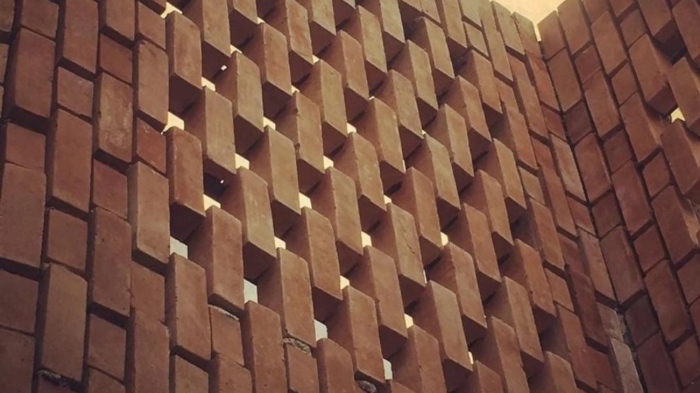 Sohrab Facade, implementation of various types of brick and traditional facades in Neishabur