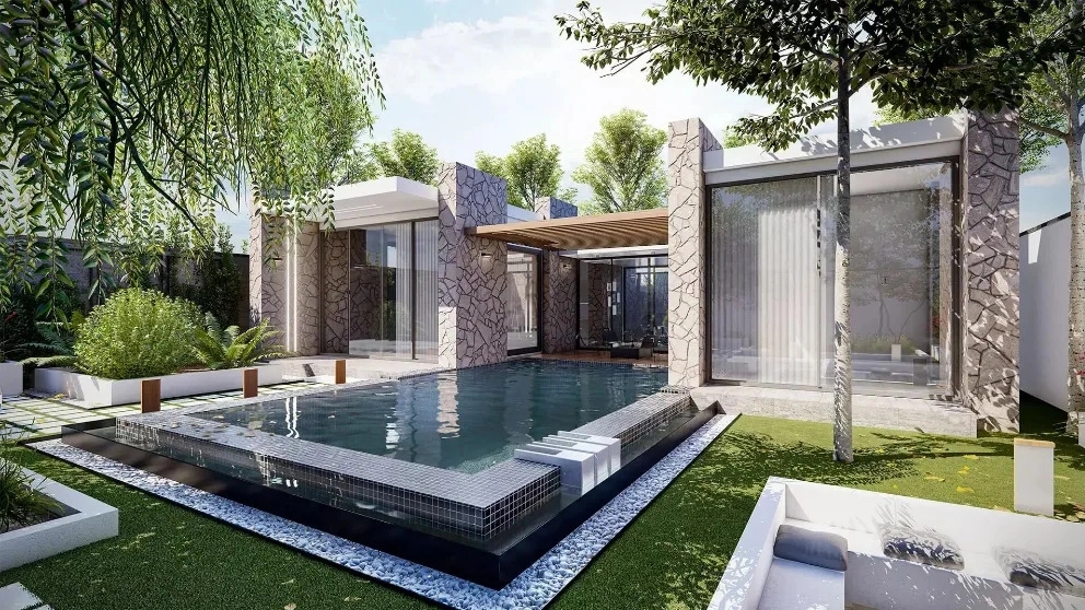 Types of architectural styles in villa design