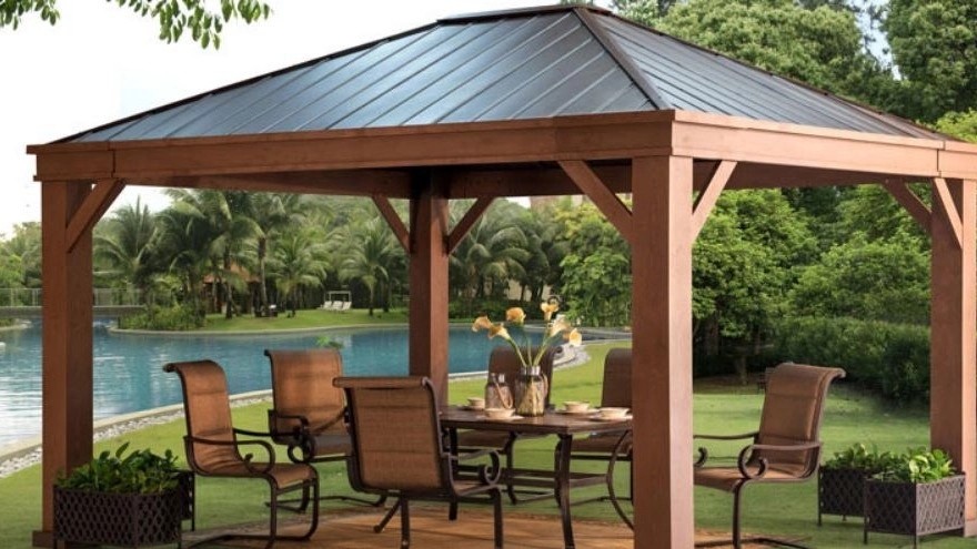 Traditional victory gazebos, making all kinds of regular and custom gazebos in Kerman