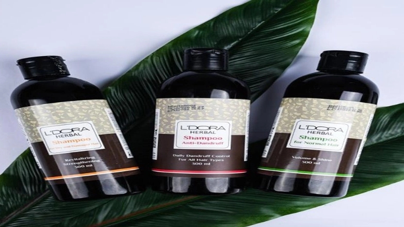 Marjan Beauty, a representative of Herbal Ledora skin and hair care products in Rasht